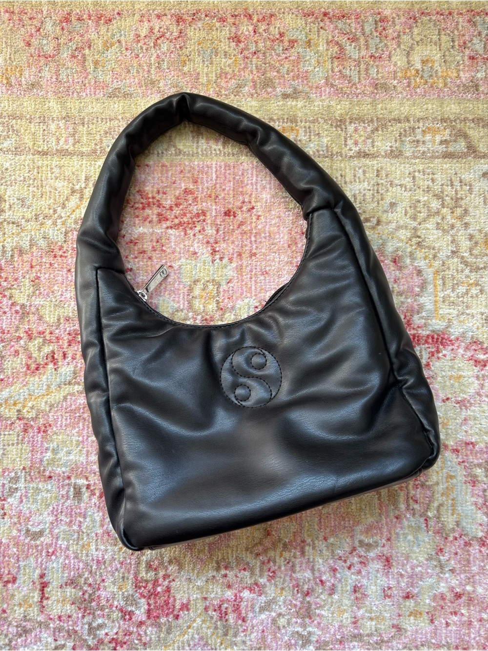 Silfen Studio \\ black yin & yang shoulder bag